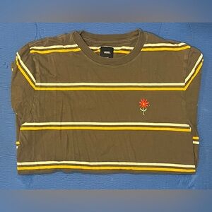 Vans Striped Flower Tee